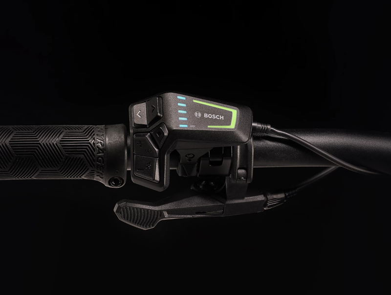 Trek Rail 7 Deore/XT Full Suspension Electric Mountain Bike 2023 in Blue Sage-6